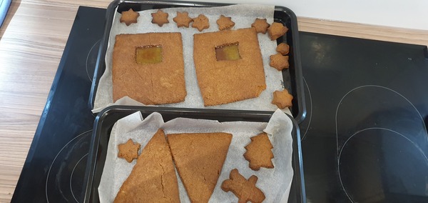 Making a gingerbread house is not wholesome family fun...