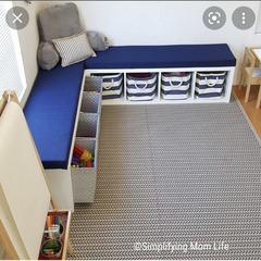 Coat/shoe storage and no hallway (photo attached)