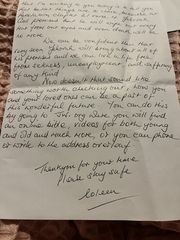 Has anyone else had one of these religious letters through the post