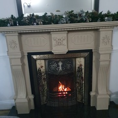 What colour do I get fire surround painted?