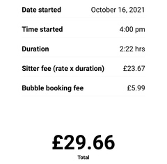 to think that  £20 for 8 hours babysitting isn't great?
