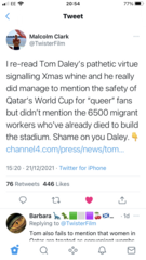 Tom Daley Christmas message