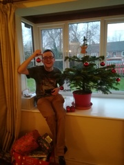 My lovely boy is on his way home for Christmas!