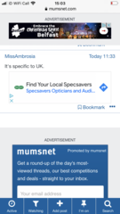 Adverts IN people’s posts