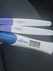 clearblue test 1-2 weeks Help please!!