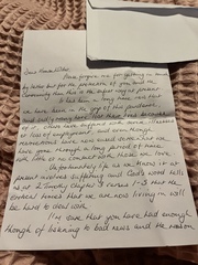 Has anyone else had one of these religious letters through the post