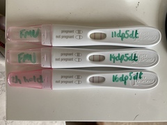 3dp5dt and I have no symptoms this time. I can’t tell if this is a good or bad thing!