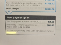 Water bill - what’s yours?