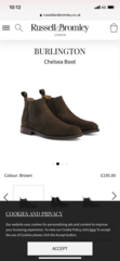 Men’s Chelsea boots