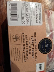 M&S turkey crown on the bone