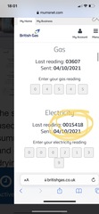 British gas and meter readings!