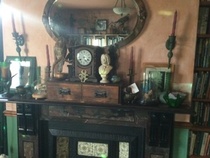 What do you have on your shelves/ mantelpieces/ windowsills?