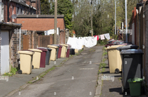 To want our neighbours to not dry their laundry on their front drive?