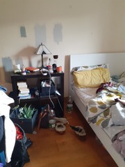 Help, tell me to start de-cluttering.  I have black bags, I have a cloth skip