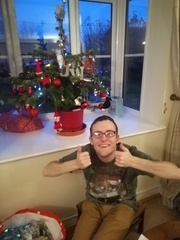 My lovely boy is on his way home for Christmas!