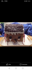 Making a gingerbread house is not wholesome family fun...