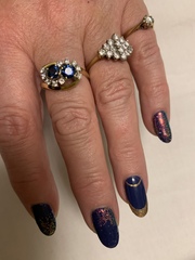 Please show me your Christmas nails