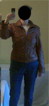 My first biker jacket: MN made me do it...