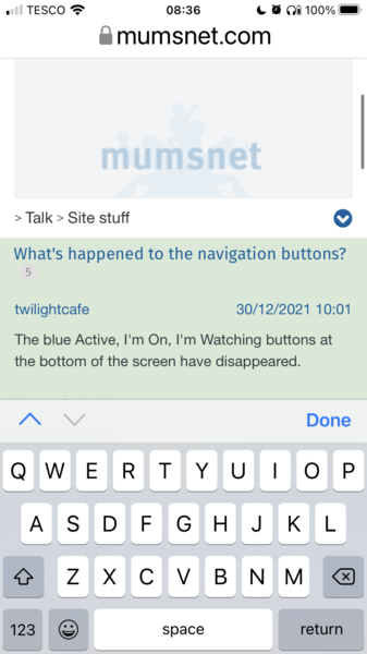 What's happened to the navigation buttons?