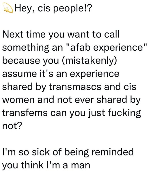 If born male you biologically stay male until you die? Yes?