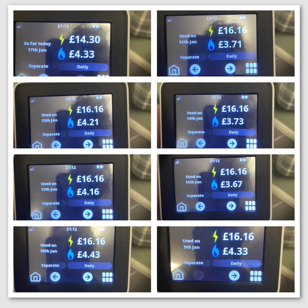 Smart meter shows £5 electricity used by 6.30am?