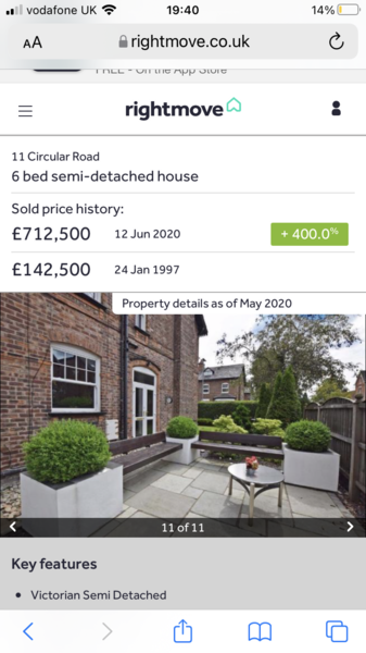 To hate the removing of character from old houses?