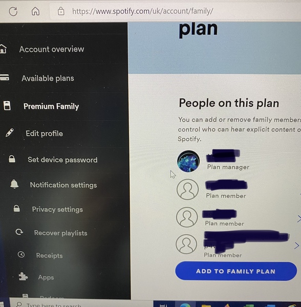 Spotify - family account - anyone use this?