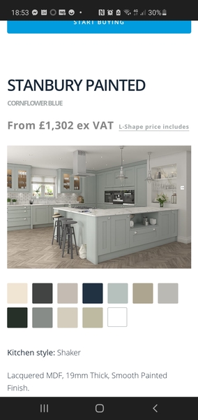 New kitchen - no layout changes