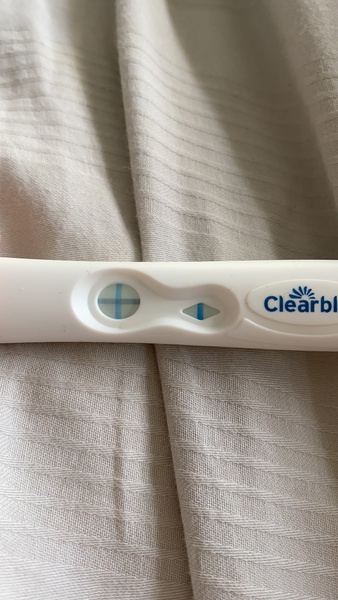 Clear blue BFP