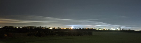 Aurora? Something else? What is this in the sky?