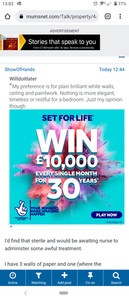 Ads in the middle of posts