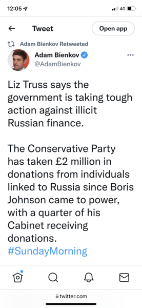 What about... Still enjoying Boris' downfall Part 4. The one with the report released?