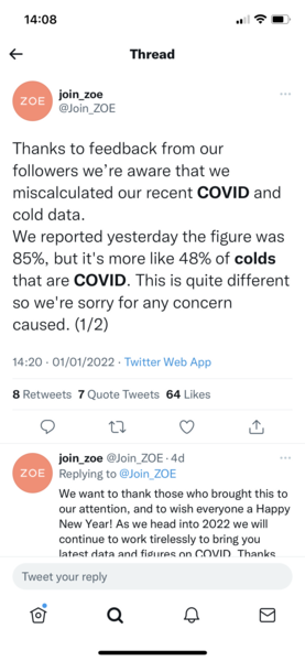 Anyone with a cold that isn't Omicron?