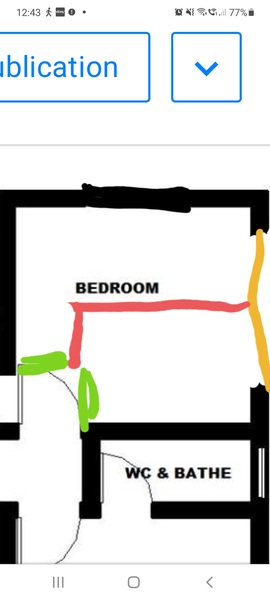 Shared bedroom