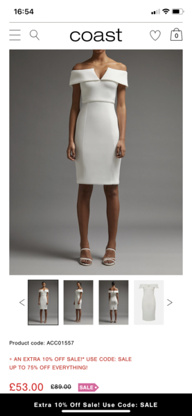 Help needed to find a non-wedding dress wedding dress