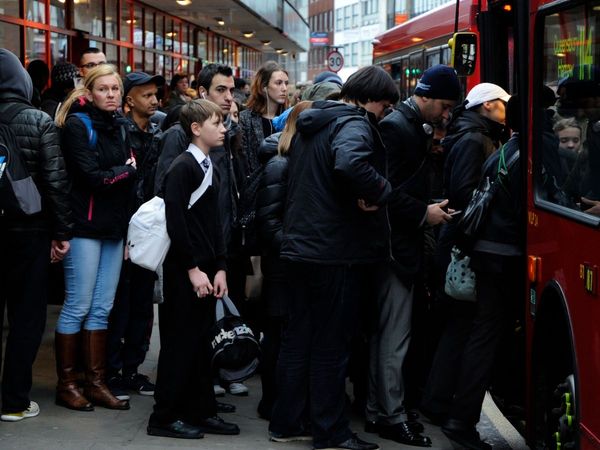 Should someone who's been waiting longer than you at the bus stop always get on first?