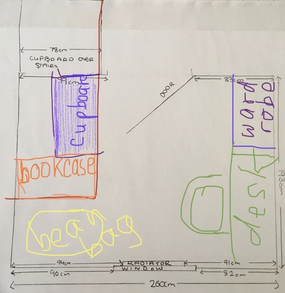 How to make best of box room bedroom for DD