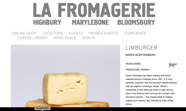 Non vegetarian cheese present for a vegetarian