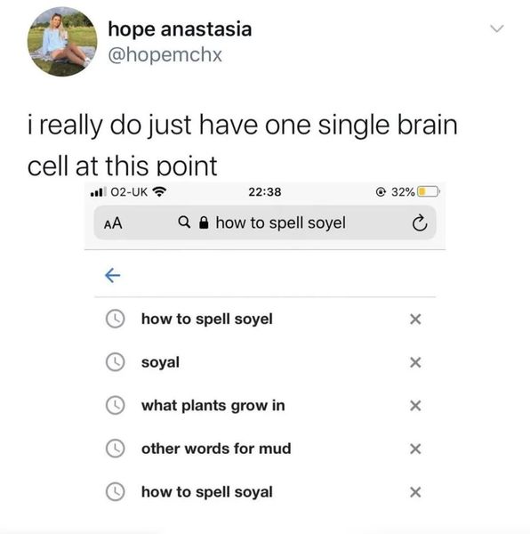 to think that I cant be the only person who's brain just fucks off occasionally?!