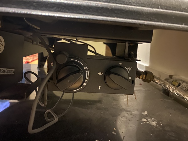 Gas ‘wood stove’ controls - advice!