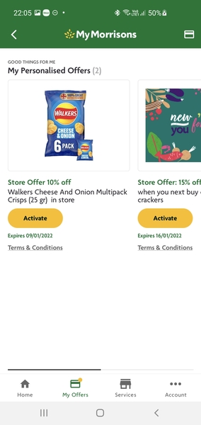 Morrisons more card