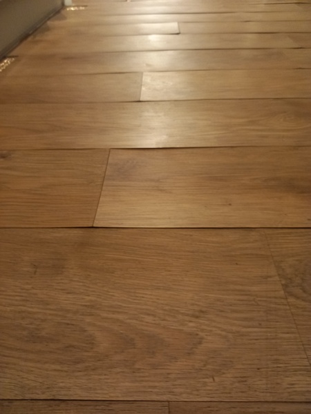 Does anyone have a LVT floor in a kitchen or dining room?