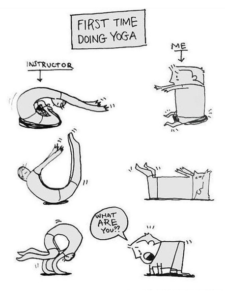 Yoga with Adriene - can't do step 1