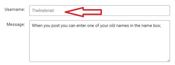To frequently change my MN user name?