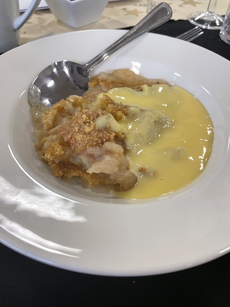 What kind of child doesn't like apple crumble?!