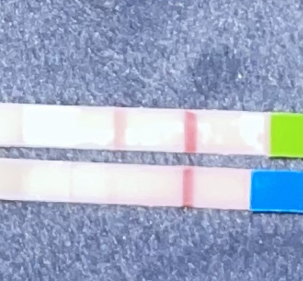 Am I seeing things or can anyone see a really faint line?