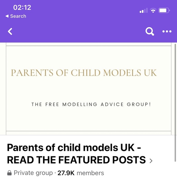 To enter my autistic son into child modelling