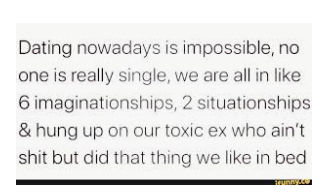 Dating Thread 224: Keeping it casual or searching for The One