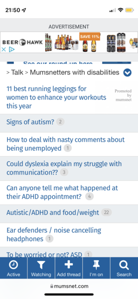 What's the point of the two new SN topics for adults with disabilities?