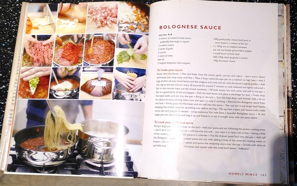 Cookery book for newly widowed elderly gent